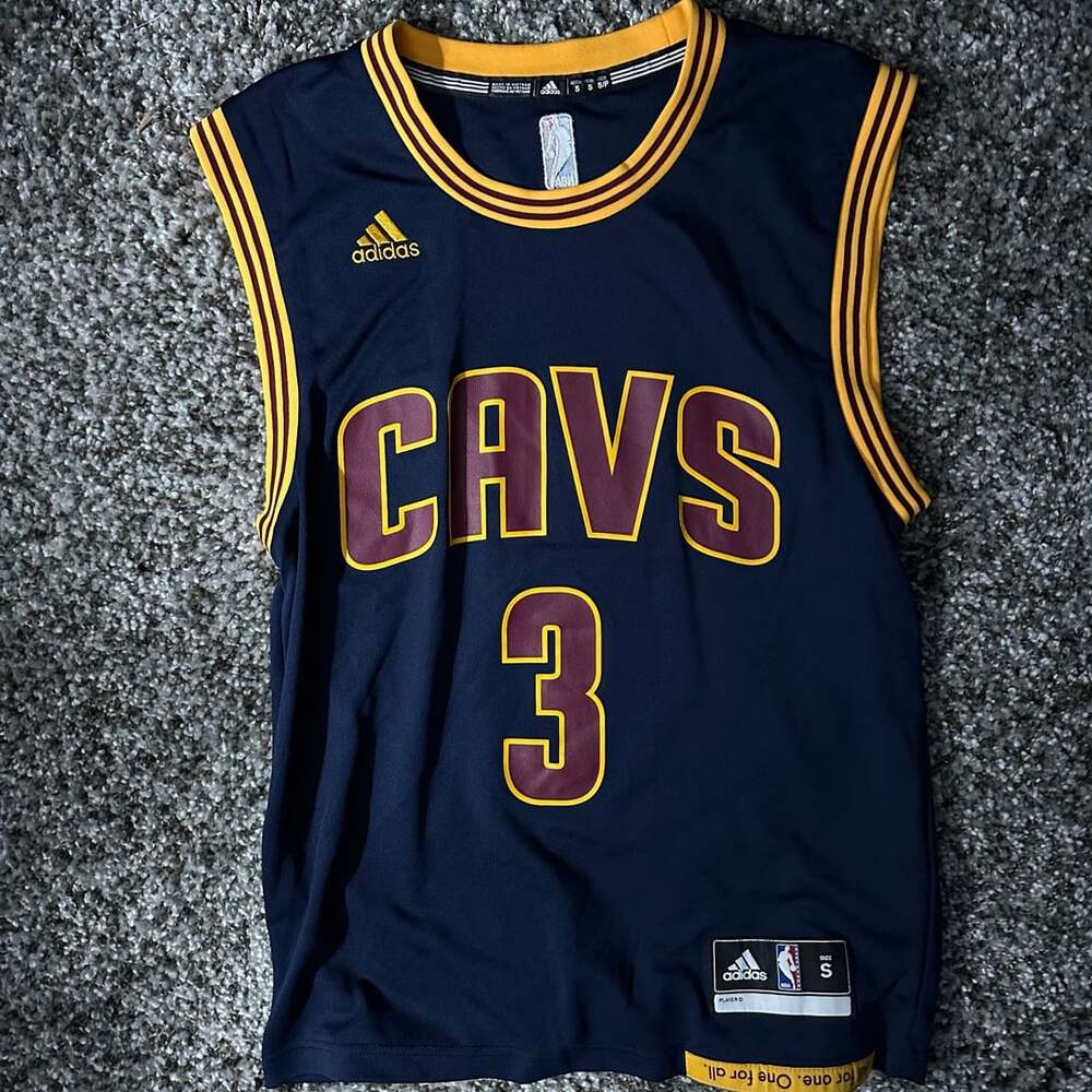 Adidas Cleveland Cavaliers Thomas 3 Basketball Jersey Navy Size S